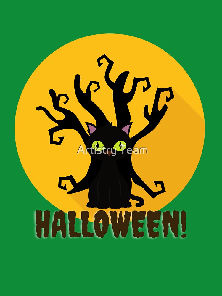 Black Cat Halloween Shirt Mask Halloween Shirt Mask Funny Halloween Mask  Black Cat Halloween Shirt Mask Halloween Shirt Mask Funny Halloween Mask by Artistry Team
