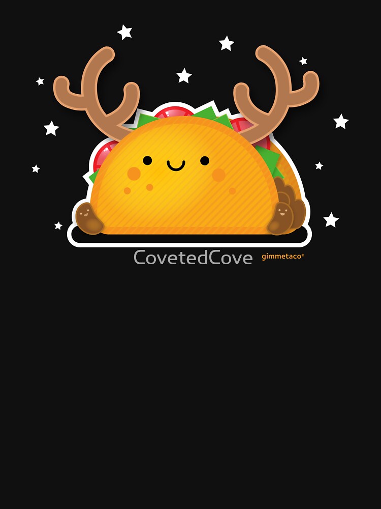 Reindeer Taco and Smiling Beans Kawaii Taco Time by covetedcove