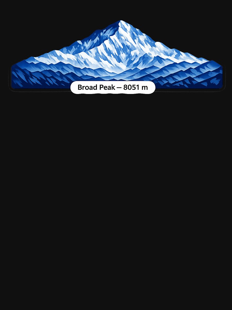 Broad Peak  8051 m – Minimalist Himalayan Mountain by Gabe1983