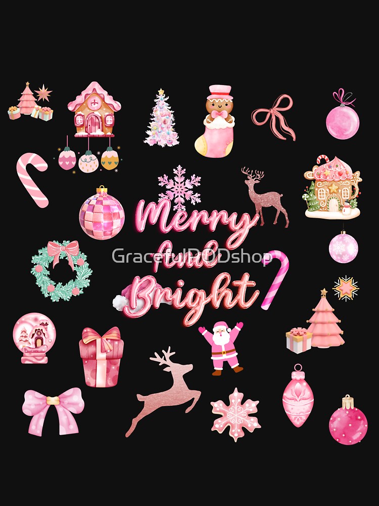 merry and bright christmas by GracefulPODshop