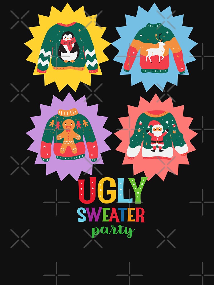 Merry ugly sweater party by GoldenVibesX