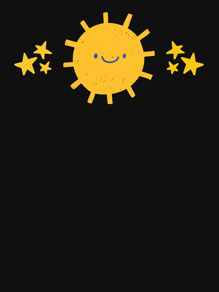 Cute Sun and Stars by Buddy Boss