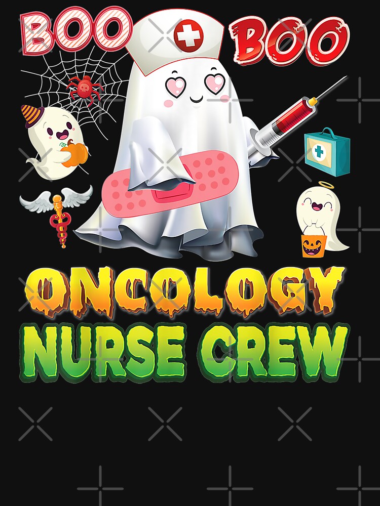 Oncology Nurse Boo Boo Crew Halloween Design -Halloween by AR Studios