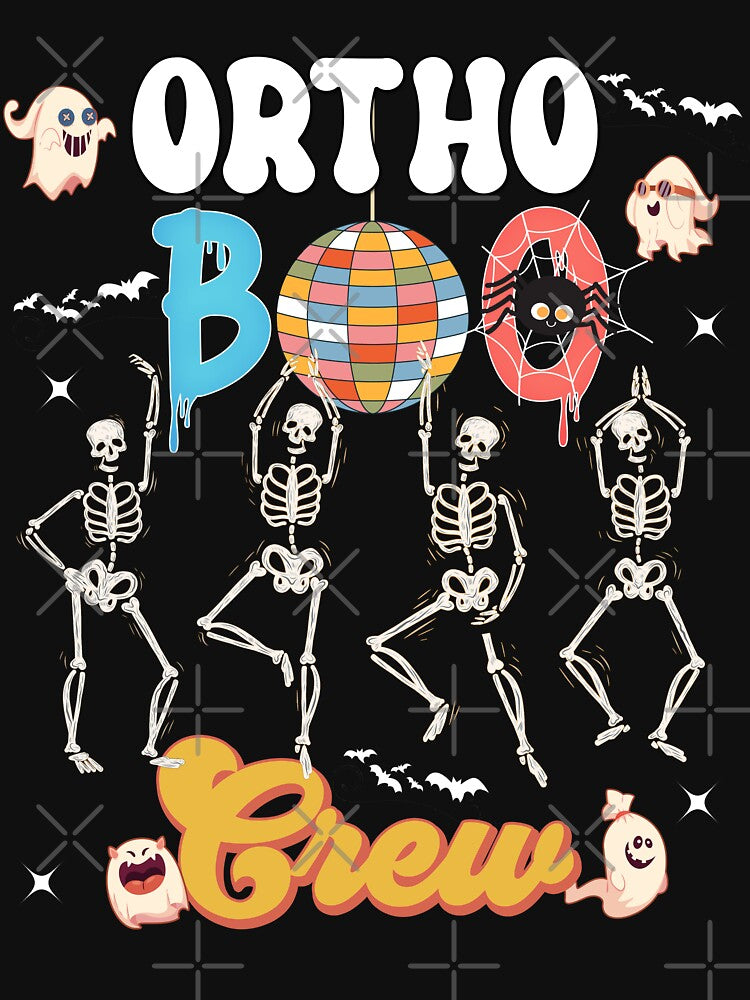 Ortho Orthopedic  Halloween Boo Crew Co-workers Matching by Nzgiftsandmore