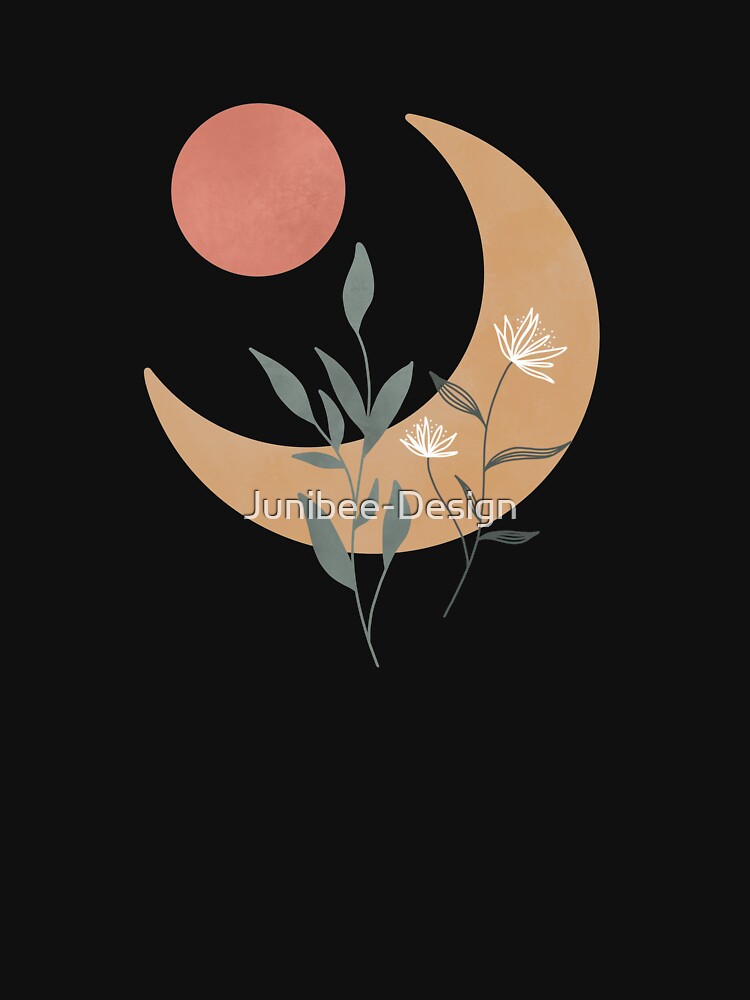 Boho moon by Junibee-Design