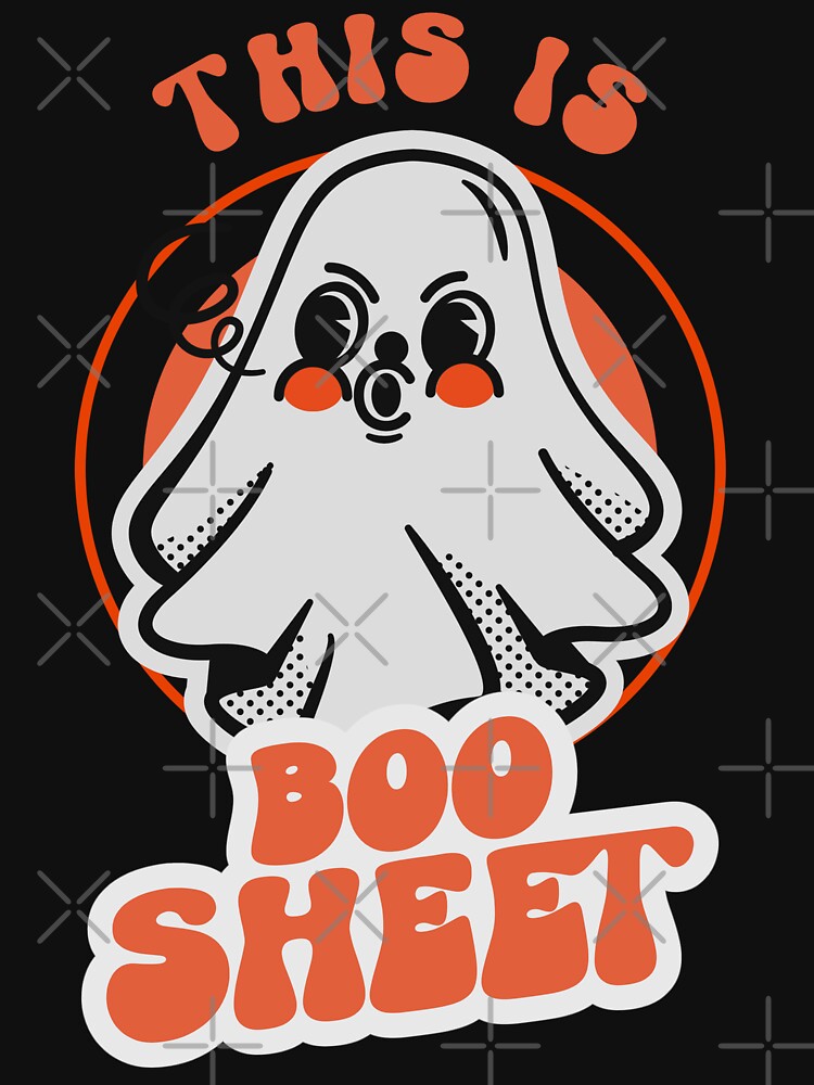 This is Boo Sheet Funny Halloween Ghost T-Shirt by legendaryskins