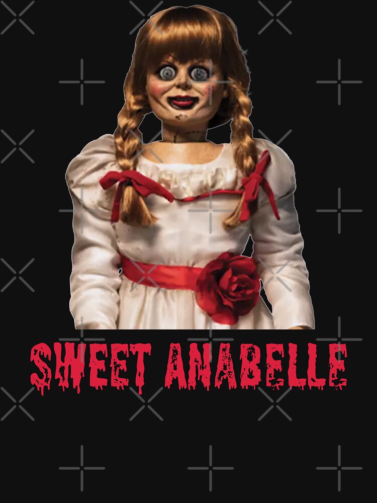Creepy Annabelle Doll Horror Art by TopShopTito