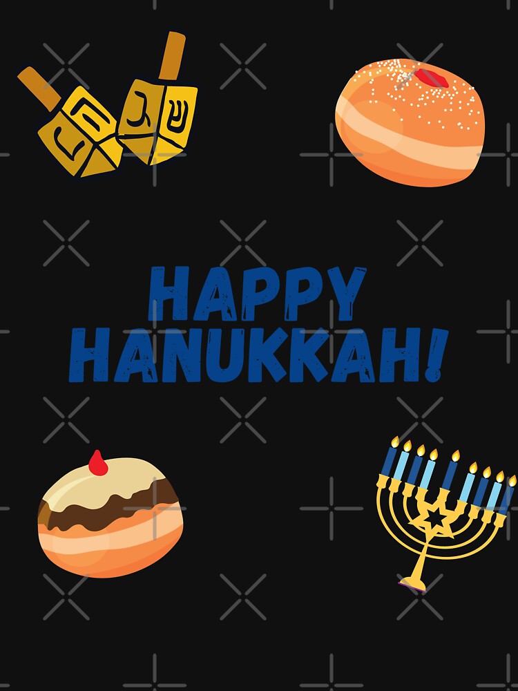 happy hanukkah 2021 dreidel jewish holiday by happinestSHOP