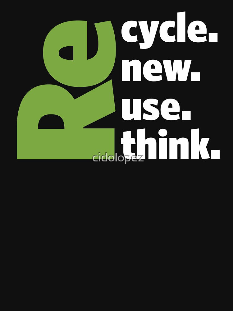 Earth Day - Recycle Reuse Renew Rethink by cidolopez