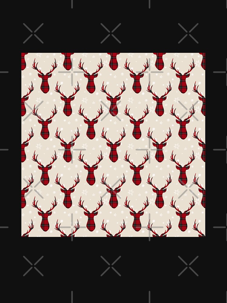 Beige Snowflakes Christmas Pattern by stylishdzign