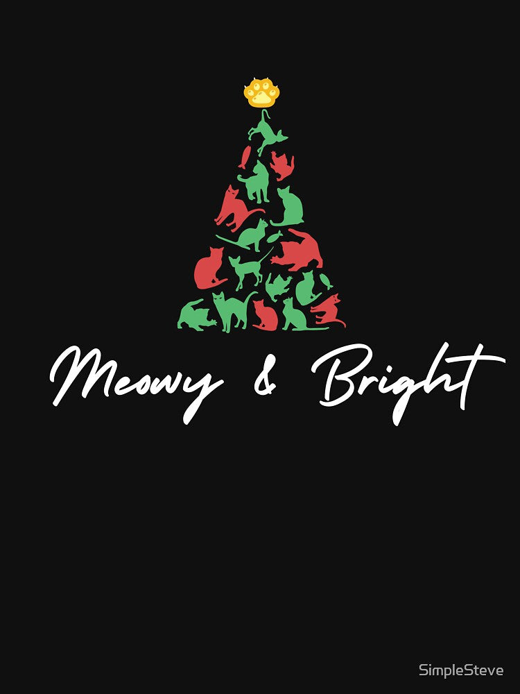 Meowy and Bright Christmas Cat Tree by SimpleSteve