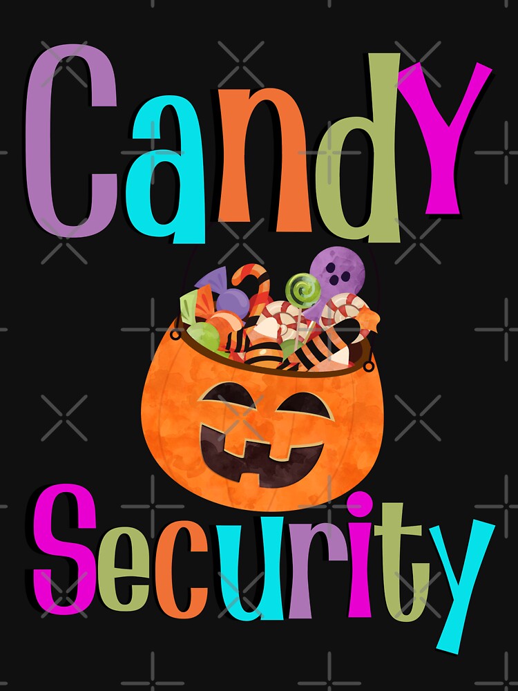 Colorful Halloween Candy Security by GarnersDesigns