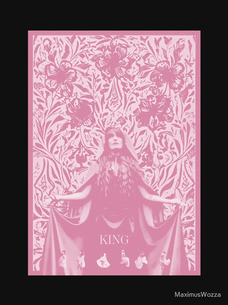 Florence + The Machine King, Dance Fever Print by MaximusWozza