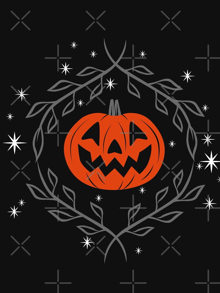 Smiling Jack-o-lantern by Wonderful world of whimsical Art of yesteryear and today