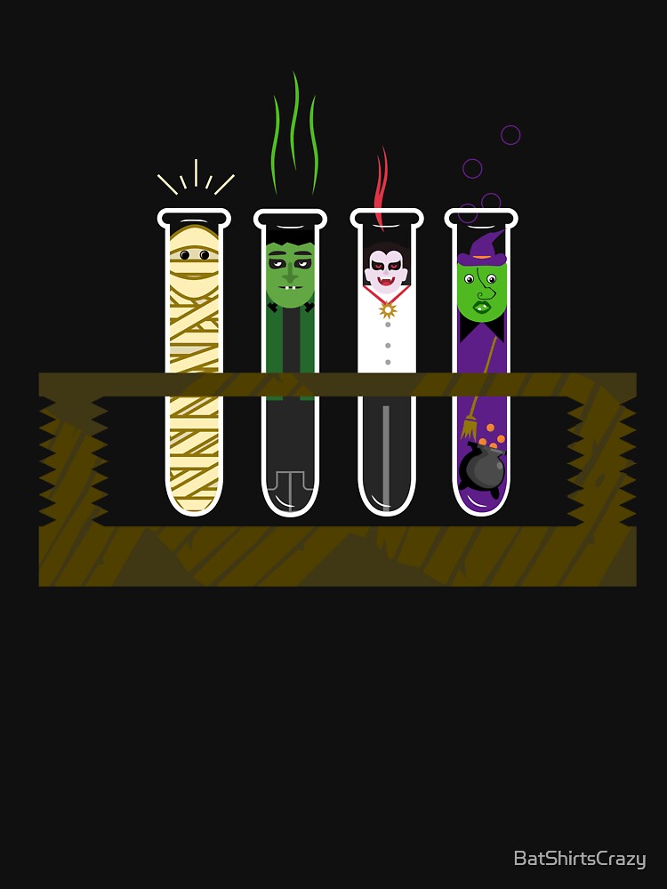 Halloween Test Tube - Halloween is a lifestyle by BatShirtsCrazy