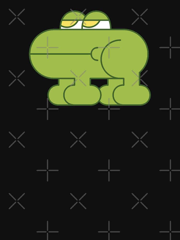 Bored Cute Frog Friend by wombatbiscuits