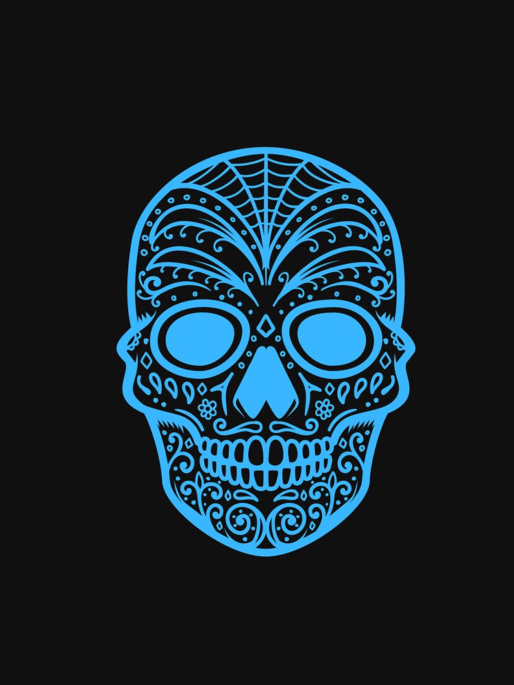 Floral Sugar Skull Day of the Dead Dia De Muertos by justbe  admirable