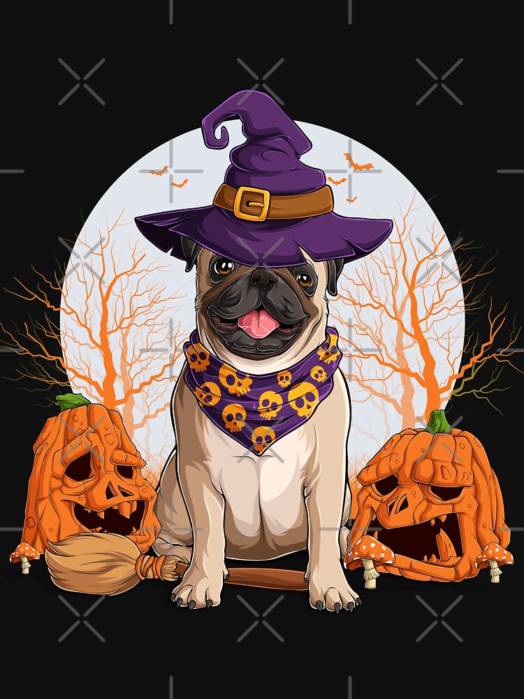 Funny Pitbull Halloween by Inkwell-TikNik