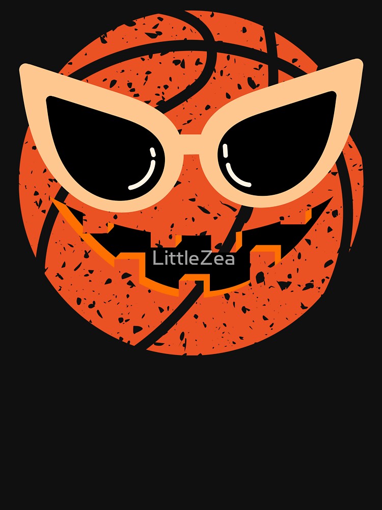 Funny Boys Sunglasses Jack O Lantern Basketball Team Halloween Costume by LittleZea