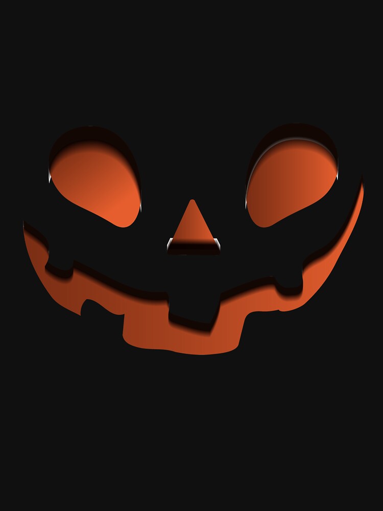 Pumpkin Halloween Jack O' Lantern Face by vladocar