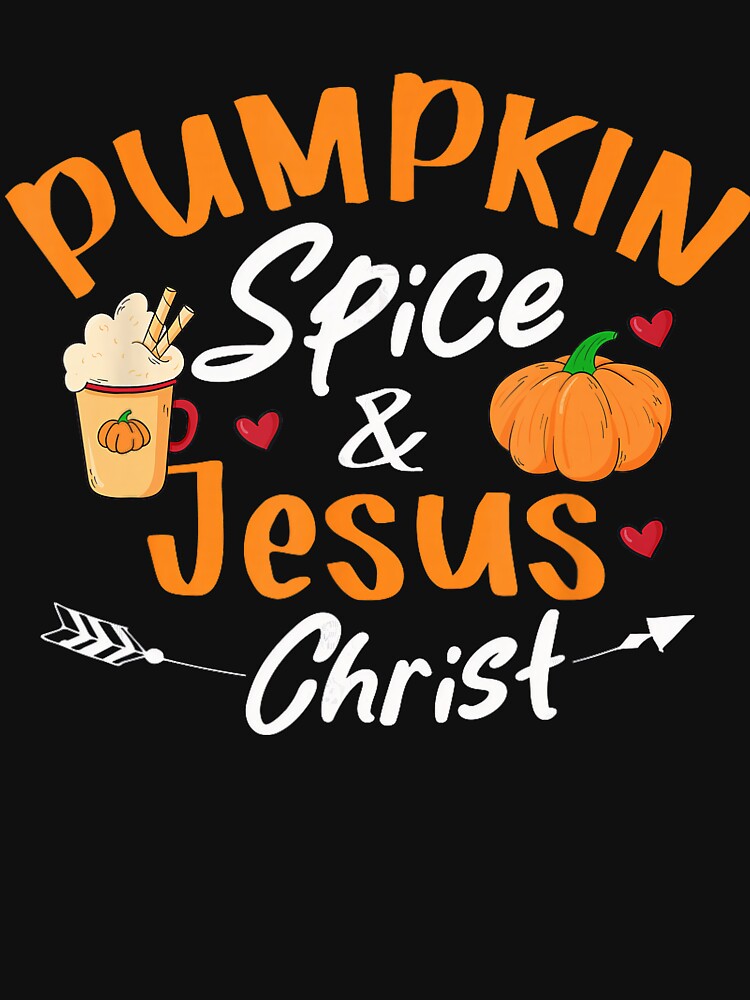 Vintage Spice Christmas Classic Jesus Retro and Christ Funny Pumpkin by JamieFmorriSS