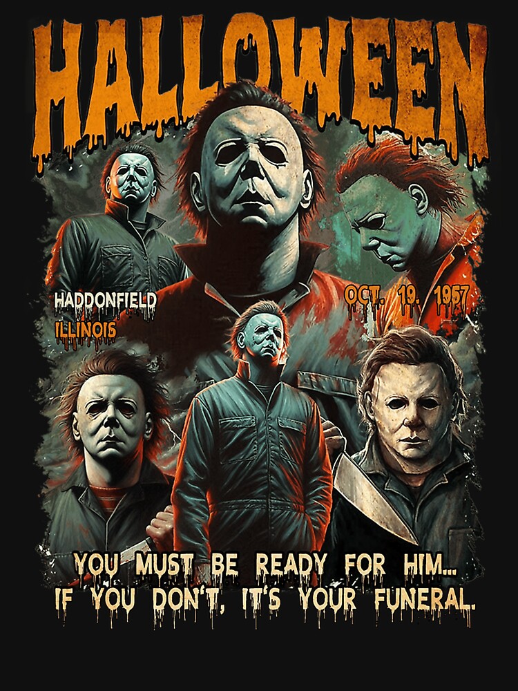 Halloween Michael Myers Retro Movie by MichaelAlois