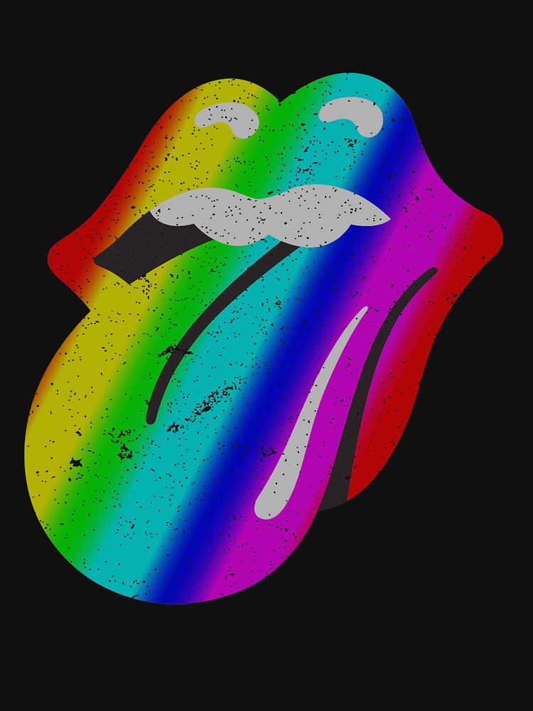 Rainbow Tongue Graphic by HazardPaay