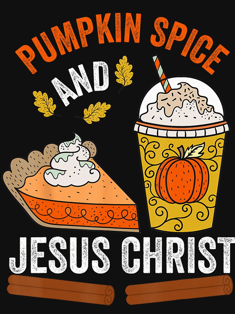 Vintage Christ Pumpkin Christmas Spice Jesus Funny Classic Retro and by JamieFmorriSS