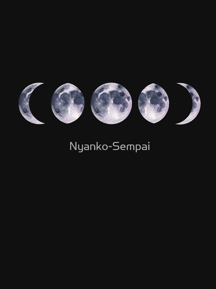 Vintage moon phases by Nyanko-Sempai