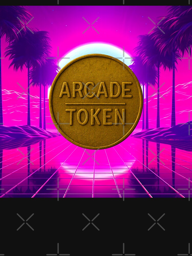 ❇️ INSERT COIN TO CONTINUE COLLECTION ❇️ -  Arcade Token – Sunset Horizon Edition v5 by WheelieGdArt