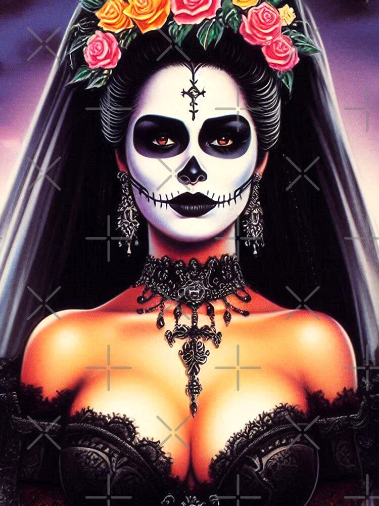 Retro Goth Woman by PulpVintage