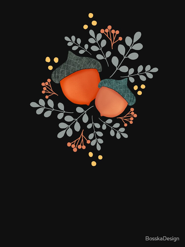 Fall in love (with acorns) by BosskaDesign