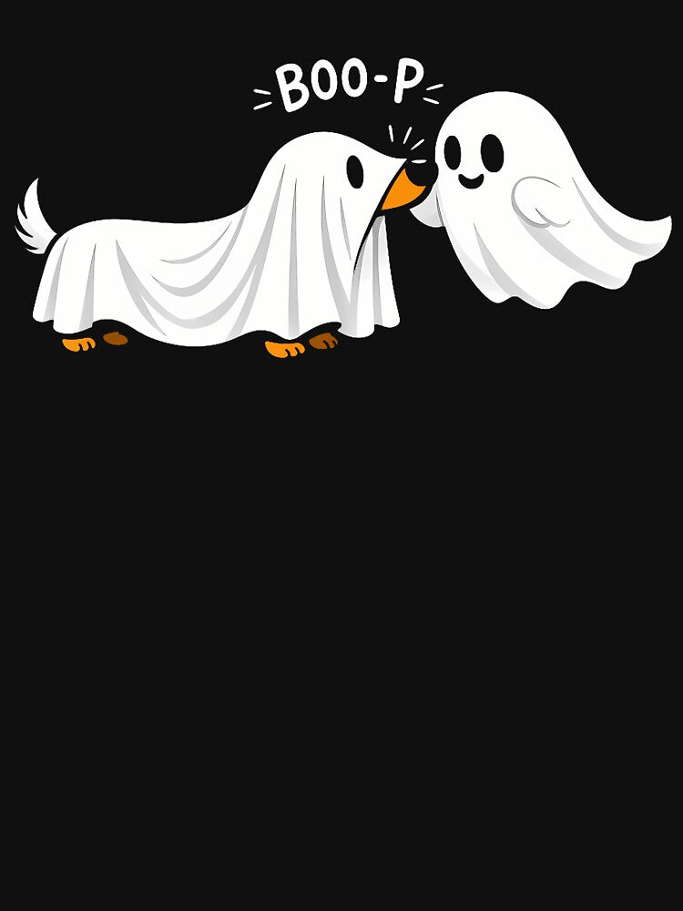 Boo Boo-P Dog Ghost Funny Halloween Dog Lovers Dog Mom by Mykittens69