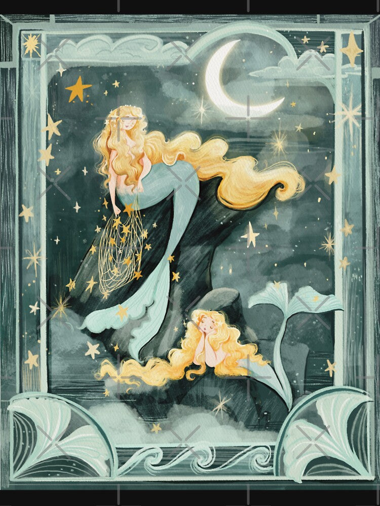 Starlight Mermaids Illustration by Artofstephmarie