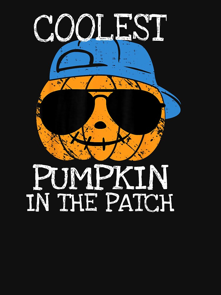 Coolest Pumpkin In The Patch Halloween Boys Girls Teens by mainana78