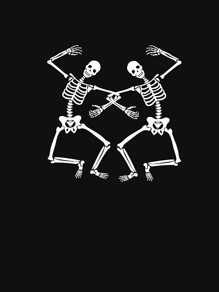 Squaredancing Skeletons Halloween Country Dancing Skeleton Gear by DynamicDesign