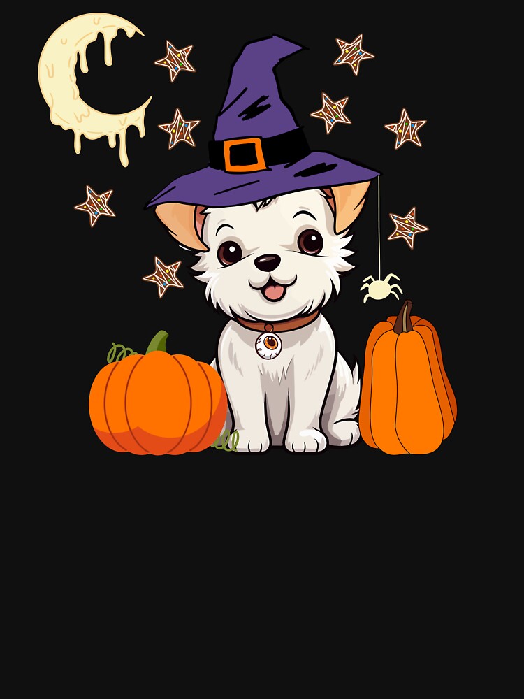 Cute Halloween Dog by SzymonC000zyArt
