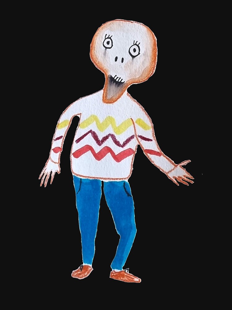 Funny and elegant skeleton by jllmartin