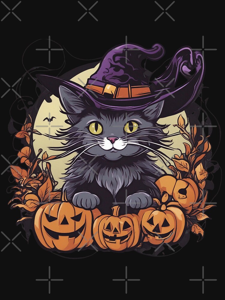 Purrfectly Spooky Feline Frolic in Pumpkin Patch by LuizSilva1983