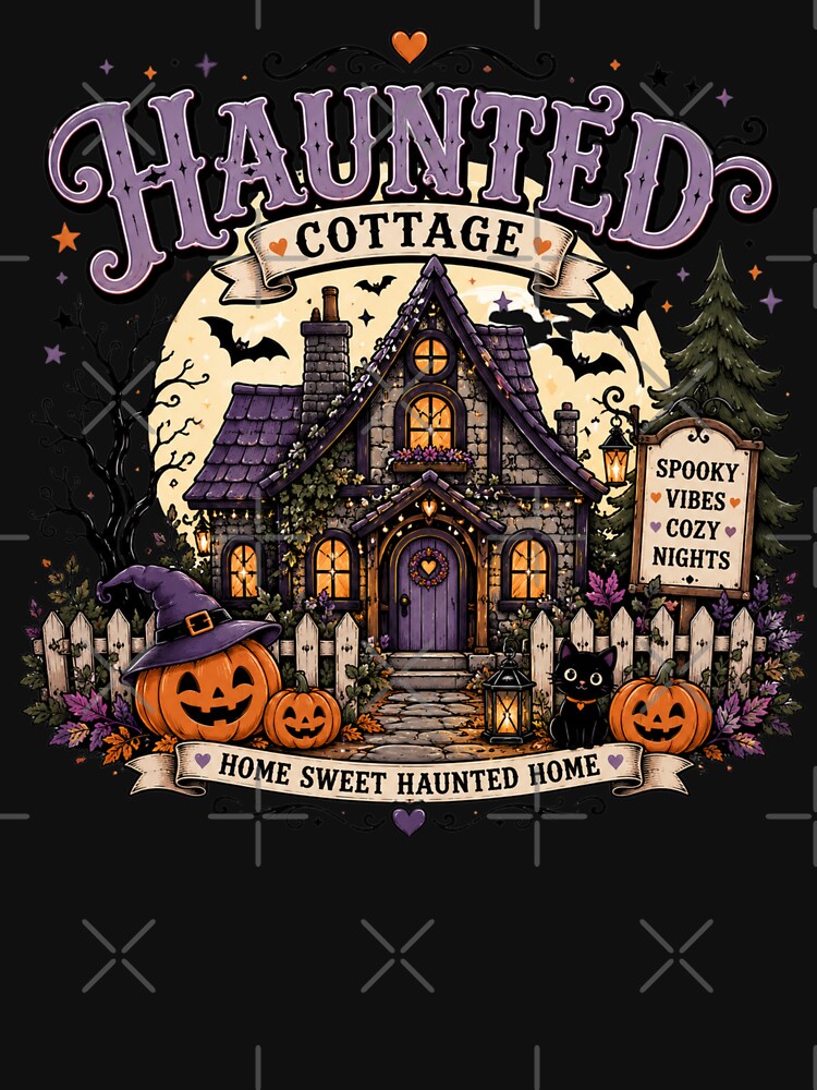Haunted Cottage Halloween Spooky Haunted House by JessArty ⭐⭐⭐⭐⭐