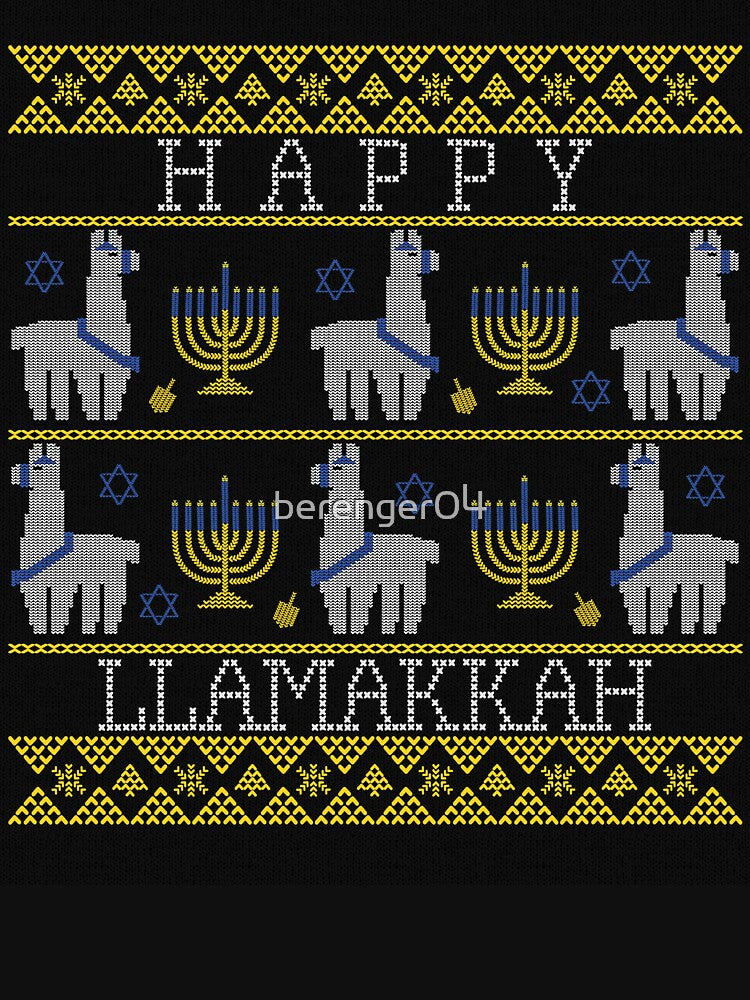 Happy hannukah , Happy LLAMAKKAH by berenger04