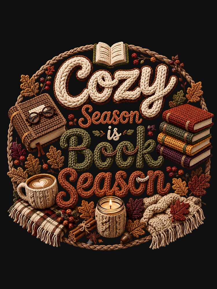 Cozy Season Is Book Season, Book Lover Autumn Reading Gift Classic T-Shirt by podlook