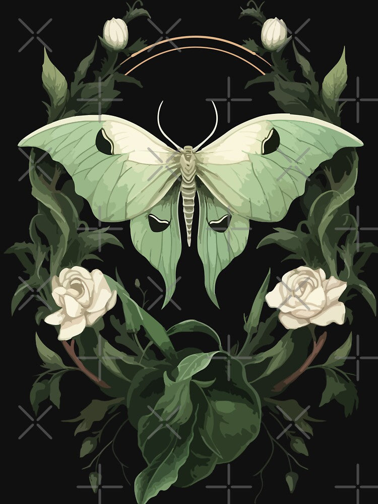 Green Luna Moth by Enyr