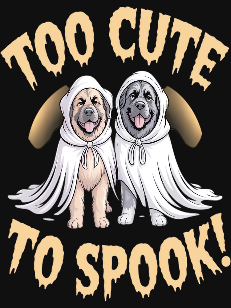 Too Cute To Spook Newfoundland Halloween Dog Costume by Bryan Carroll