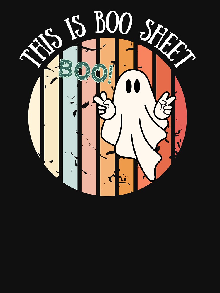 This Is Boo Sheet classic T-Shirt by padeddesignart