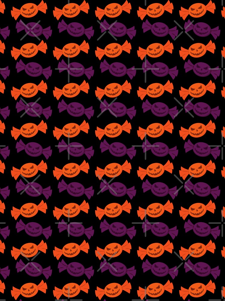 halloween cute candy pattern by cutecrazytshirt