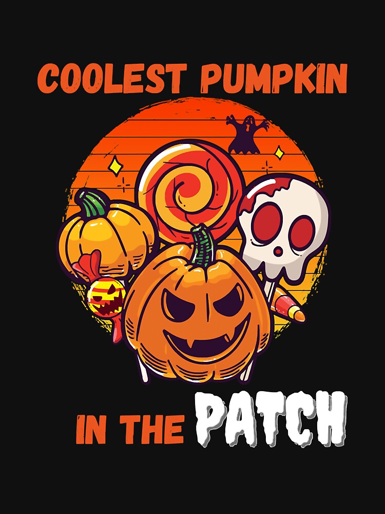 Coolest Pumpkin In The Patch Halloween by BairdLloyden