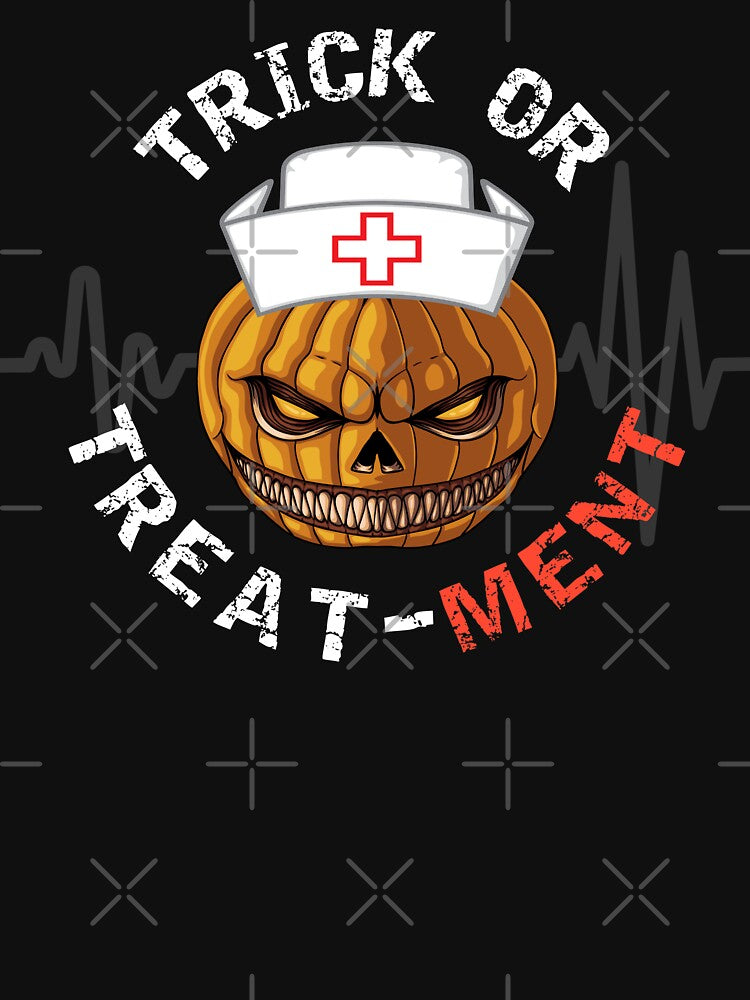 Nurse Pumpkin Halloween Trick or Treat-ment by PlusAdore