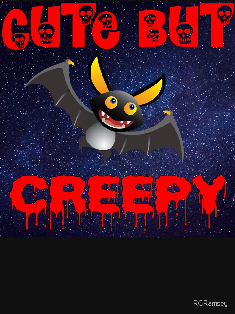Cute But Creepy Funny Bat by RGRamsey