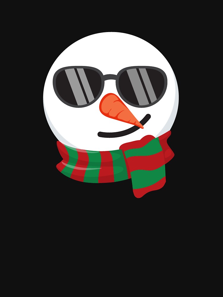 Snowman Emoticons Cool Snowman Christmas Emoticon Gear by DynamicDesign